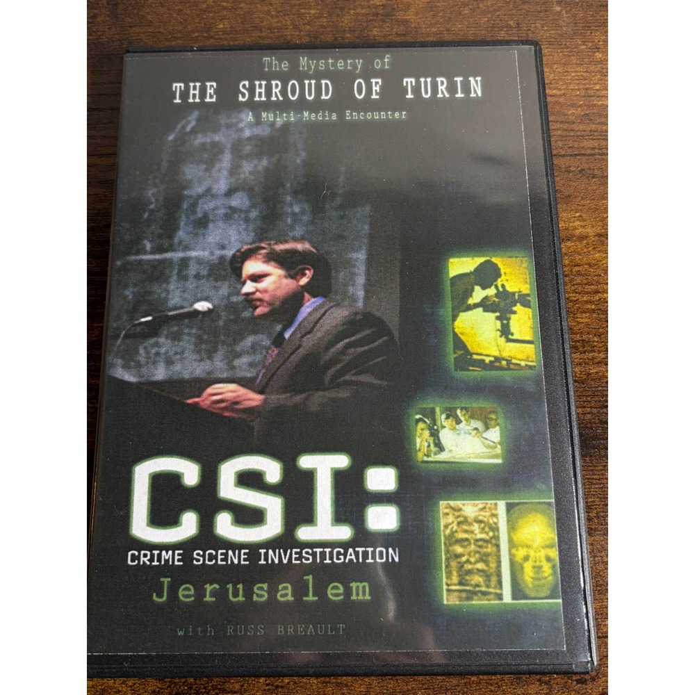 CSI Jerusalem The Mystery of The Shroud of Turin Russ Breault 2 Disc DVD Set